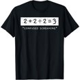 thumbnail image 1 of GOSMITH Addition Division Subtraction Equals Math Learning Ability T-Shirt 157411-black, 1 of 4