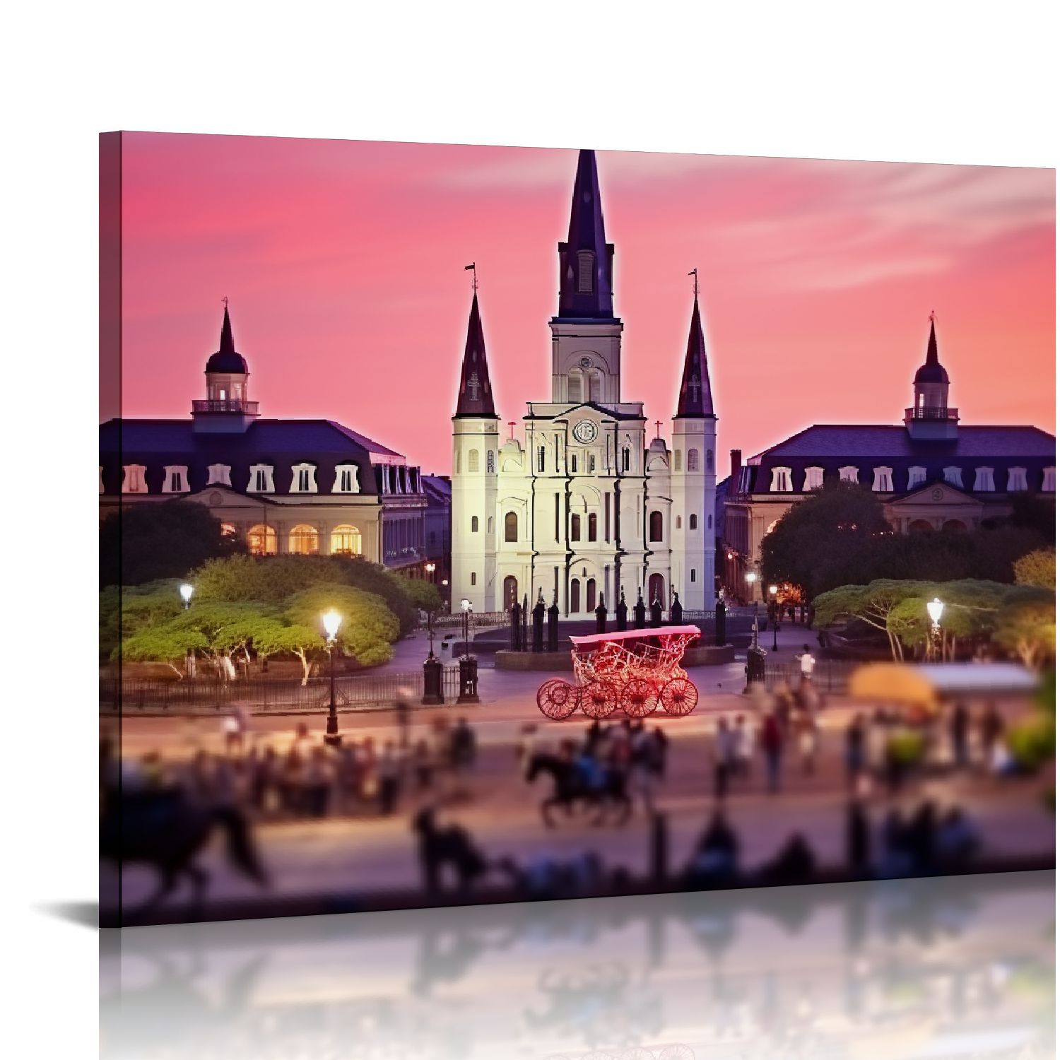 Leisuo America New Orleans Cityscape Wall