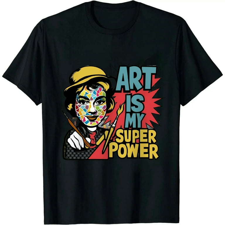 Art Teacher Superpower T-Shirt Art Teacher Superpower T-Shirt