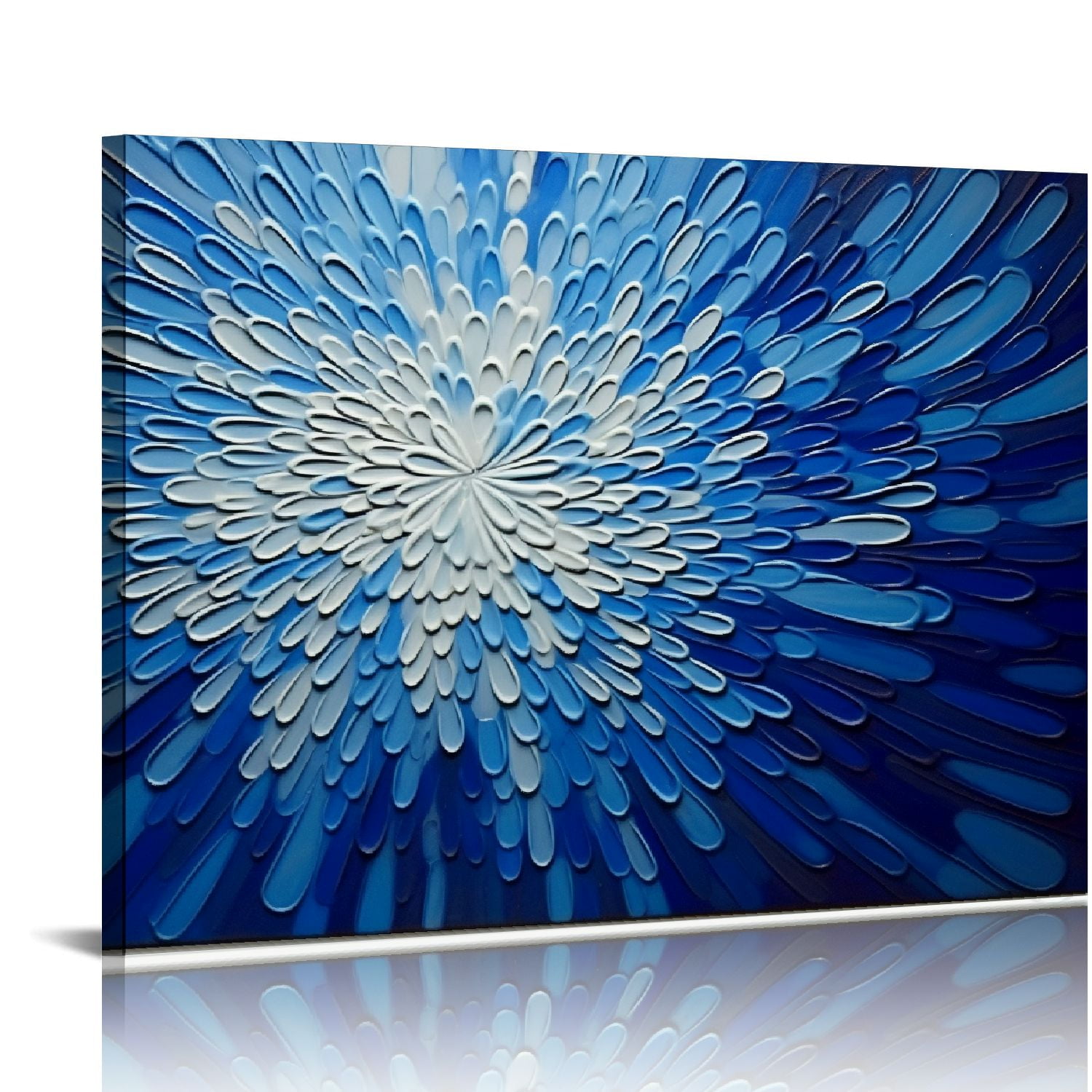 GOSMITH Art Paintings 20x16in Oil Hand Painting 3D Hand Painted Blue gosmith-art-paintings-20x16in-oil-hand-painting-3d-hand-painted-blue