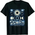 thumbnail image 1 of GOSMITH Art Solar Eclipse 2024 Totality April 8 Men Women T-Shirt, 1 of 3
