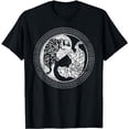 thumbnail image 1 of GOSMITH Asian Animal Wild Cat Tiger T-Shirt black, 1 of 5