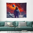 thumbnail image 1 of GOSMITH  Astronaut Tapestry Outer Space Tapestry 40x30 Inch Fantasy Universe Spaceman Tapestry for Bedroom Living Room Dorm Home Decorations, 1 of 7