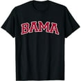 thumbnail image 1 of GOSMITH Bama - Alabama Gifts AL State Graphic T-Shirt 99512-black, 1 of 3