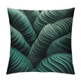 thumbnail image 1 of Leisuo Banana Leaf Throw Pillow Cover Tropical Large Palm Foliage Nature Dark G Leaves Fabric for Couch Bed Sofa Car Waist Cushion Cover Pillow Case, 1 of 5