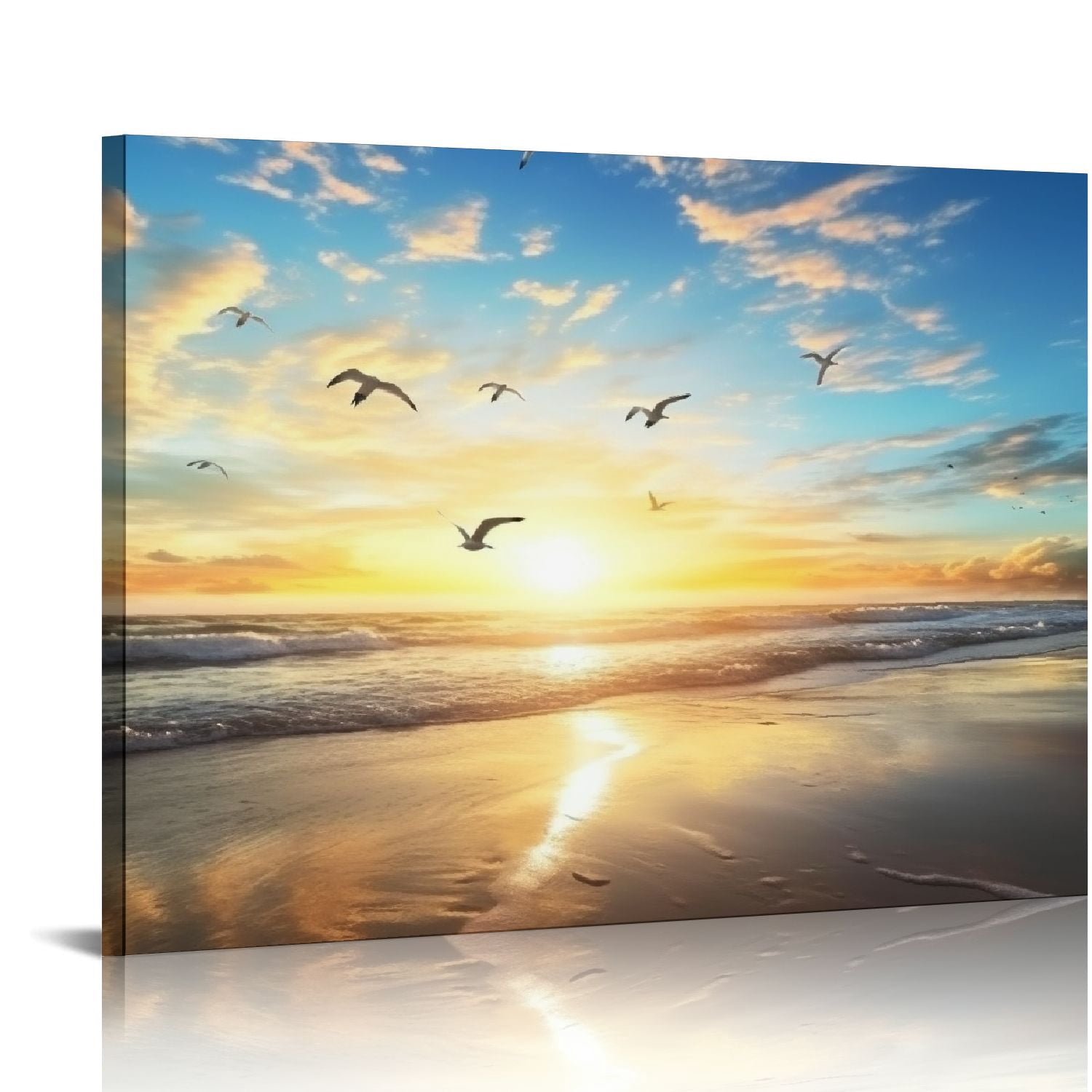 GOSMITH Beach Wall Art Beach Canvas Beach Posters Beach Prints Beach ...