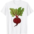 thumbnail image 1 of GOSMITH Beets T-Shirt - Vegetable Beets Retro Vintage Graphic 140384-white, 1 of 3