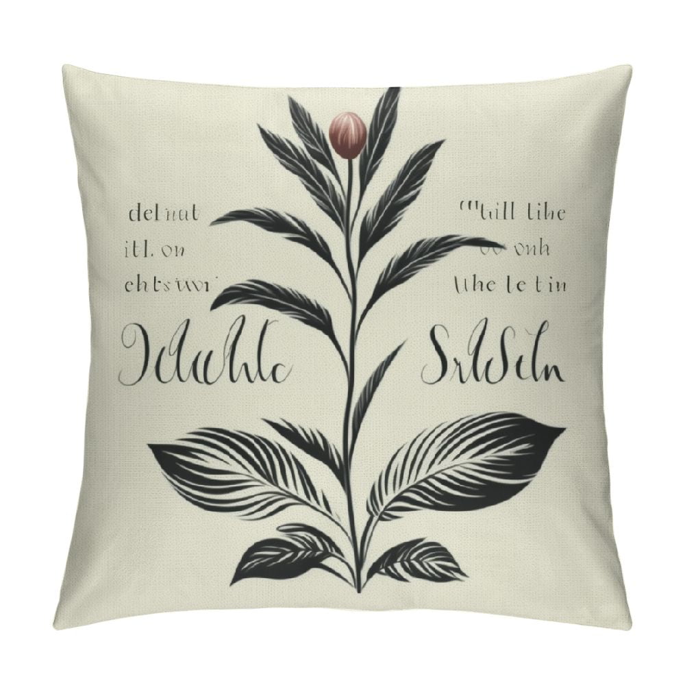 GOSMITH Bible Verse Throw Pillow Cover, Blessing Gift, Scripture Art