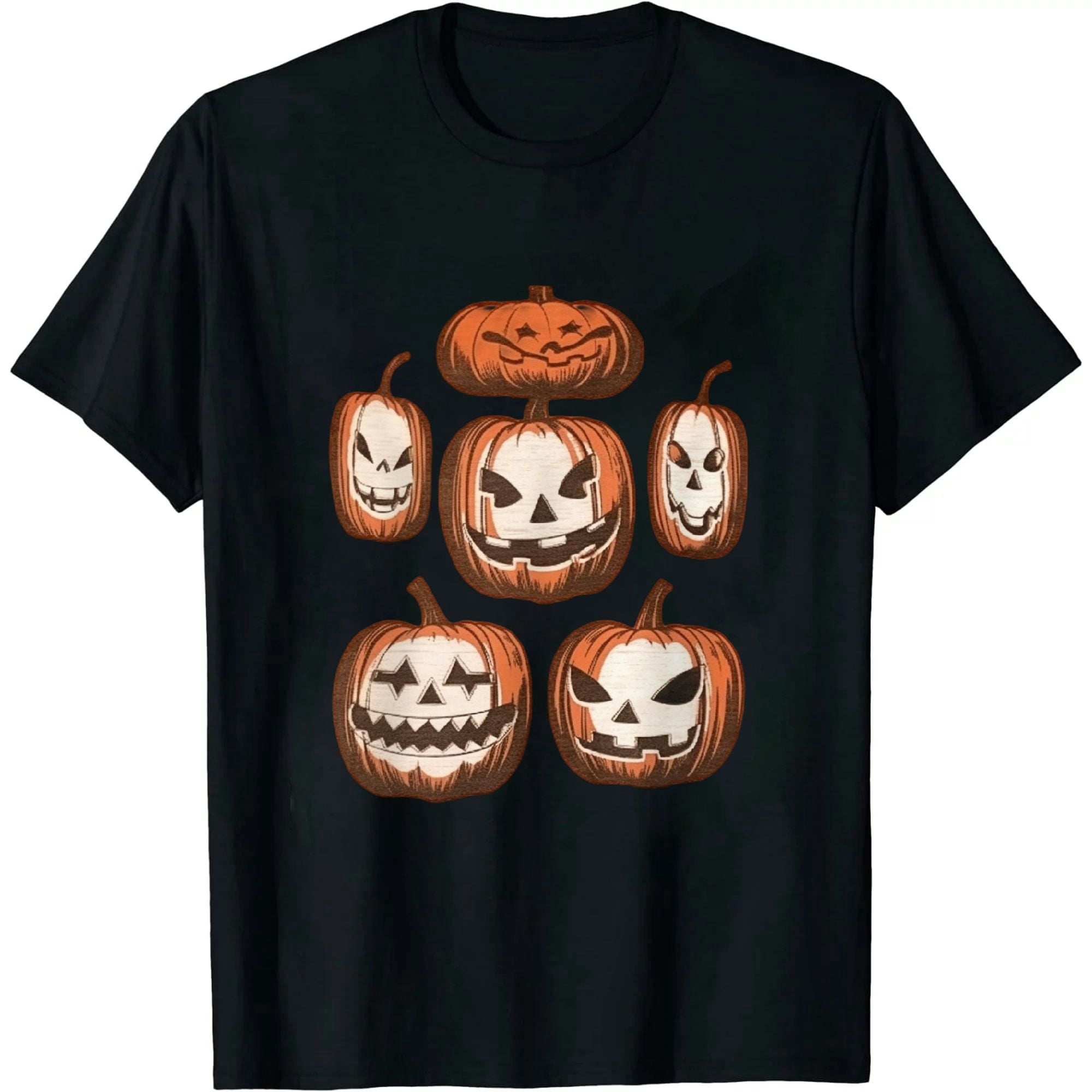 Hello Pumpkin Bold Short Sleeve Graphic Tee main image 1