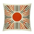 thumbnail image 1 of GOSMITH  Boho Throw Pillow Covers Mid Century Bohemian Sun Moon and Rainbow Minimalist Geometric Abstract Decorative Pillow Cases Home Decor Pillowcases, 1 of 5