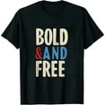 thumbnail image 1 of GOSMITH Bold and Free Tee Short Sleeve Crew Neck │ Stop Childhood Exploitation | Proceeds Benefit Foundation, Non-Profit and Rescue, 1 of 3