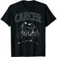 thumbnail image 1 of GOSMITH Cancer Zodiac Sign Constellation T-Shirt 143638-black, 1 of 3