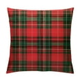 thumbnail image 1 of GOSMITH  Christmas Body Pillow Cover Red Tartan Plaid Long Pillowcase with Zipper Decorative Retro Classic Rectangle Cushion Covers,Scottish Farmhouse Pillow Case for Bedroom,Couch, 1 of 5