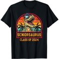 thumbnail image 1 of GOSMITH Class of 2024 Senior Gifts Funny Seniorsaurus Seniors 2024 T-Shirt 159008-black, 1 of 3