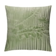 thumbnail image 1 of GOSMITH  Corduroy Pillow Covers with Splicing Super Soft Boho Striped Pillow Covers Broadside Decorative Textured Throw Pillows for Couch Cushion Livingroom,Sage Green, 1 of 5
