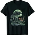 thumbnail image 1 of GOSMITH Cottagecore Moon, Mushrooms, Plants and Trees T-Shirt, 1 of 3