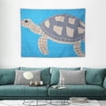 thumbnail image 1 of GOSMITH Cute African Tortoise Tapestry Living Room Bedroom Wall Hanging Decoration, 1 of 7