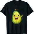 thumbnail image 1 of GOSMITH Cute Avocado Halloween Costume Avocado T-Shirt black, 1 of 5
