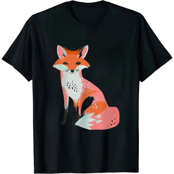 GOSMITH Cute Cartoon Fox Animal & Nature Lover Gift JDK0001 T-Shirt