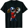 thumbnail image 1 of GOSMITH Dabbing Football Player - American Football Season Dab Dance T-Shirt, 1 of 3