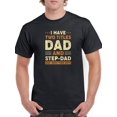 thumbnail image 1 of GOSMITH Dad And Step-dad T-Shirt Men, Male x-Large xl, 1 of 4