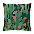 thumbnail image 1 of GOSMITH Decorative Cacti Green Pillow Cover  Cactus Decor Flower Throw Pillow Covers Cushion Case for Living Room Couch Sofa Patio Outdoor Home Decor, 1 of 5