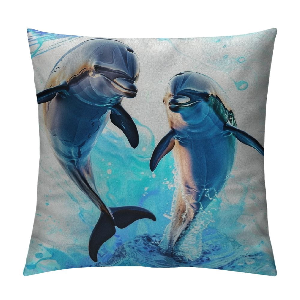 Dreamy Dolphin CW1405083CL Quilt Pillow Case