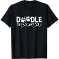 thumbnail image 1 of GOSMITH Doodle Goldendoodle Mama Dog Mom T-Shirt 148843-black, 1 of 3