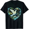 thumbnail image 1 of GOSMITH Dove of Peace Bird of Hope Peace T-Shirt, 1 of 3