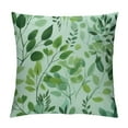thumbnail image 1 of GOSMITH  Eucalyptus Leaves Pillow Covers Green Leaves Pillows Botanical Decorative Green Pillowcase Soft Indoor Cushion Covers for Couch Balcony Yard Decor, 1 of 5