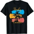 thumbnail image 1 of GOSMITH Family Vacation Matching Summer Trip T-Shirt Black Large black-5482, 1 of 4