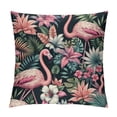 thumbnail image 1 of GOSMITH  Farmhouse Pillow Cover Summer Tropical Green Palm Leaf Pillow Protector Flamingo Hawaii Summer Decorative Bed Pillows Pillowcase for Couch Sofa Bedroom Car Living Room, 1 of 5
