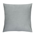 thumbnail image 1 of GOSMITH  Farmhouse Throw Pillow Covers - Burlap Trimmed Tailored Edges Decorative Cushion Covers for Bed Home Decoration, Light Blue, 1 of 5