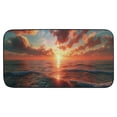 thumbnail image 1 of GOSMITH Felt Square Doormat Entrance Mat Sunset Over the Sea, Anti-Slip and Durable, 100% Burlap Felt, UV Resistant and Stain Resistant 19.68*39.37 in, 1 of 6