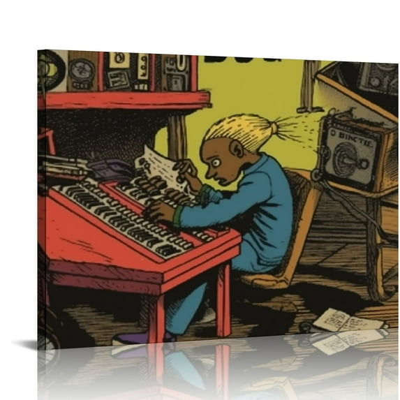 GOSMITH Frank Ocean Poster Album Comic Poster Music Poster for Room Aesthetic Canvas Wall Art Bedroom Decor