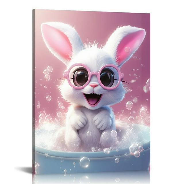 OWNANRTHM Dog Bathroom Wall Art Dog Toilet Painting Black And White Animal Bathroom Canvas Wall Art Funny Pet Animal Toilet Paper Poster Pictures For Bath Restroom Wall Framed 8X10 Inch