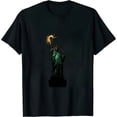 thumbnail image 1 of Leisuo Funny Cat As Statue Of Liberty T-Shirt, 1 of 3