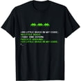 thumbnail image 1 of Leisuo Funny Coding Debugger Computer Science Dev T-Shirt black, 1 of 3