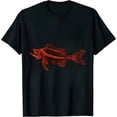 thumbnail image 1 of GOSMITH Funny Dead Sea Fishing Club Skeleton Fish Bones Halloween T-Shirt, 1 of 3