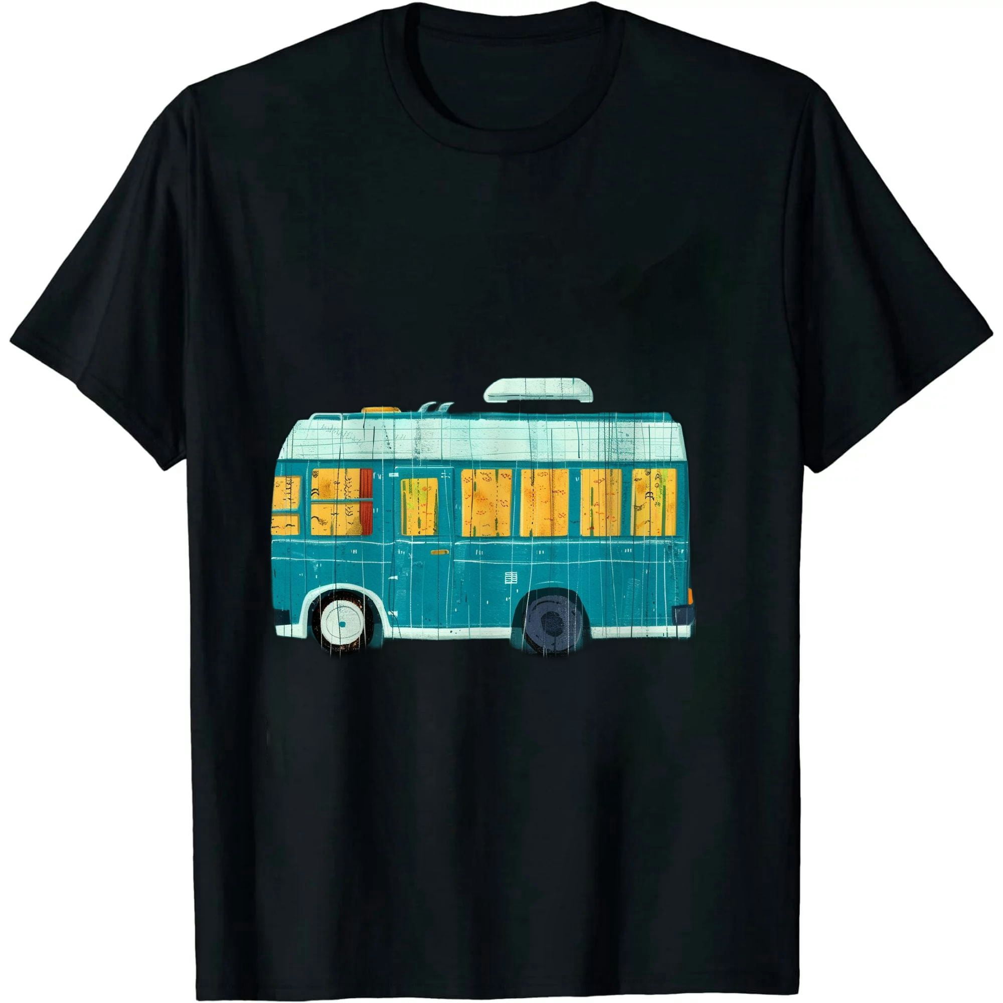 GOSMITH Funny RV Camping Living In A Van Down By The River T-Shirt ...