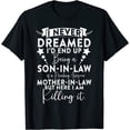 thumbnail image 1 of GOSMITH Funny Son in Law Birthday Gift Ideas Awesome Mother in Law T-Shirt 93709-black, 1 of 3