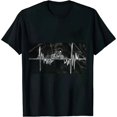thumbnail image 1 of GOSMITH Go Cart Racer Heartbeat Line Pulse Go Kart Racing T-Shirt, 1 of 3