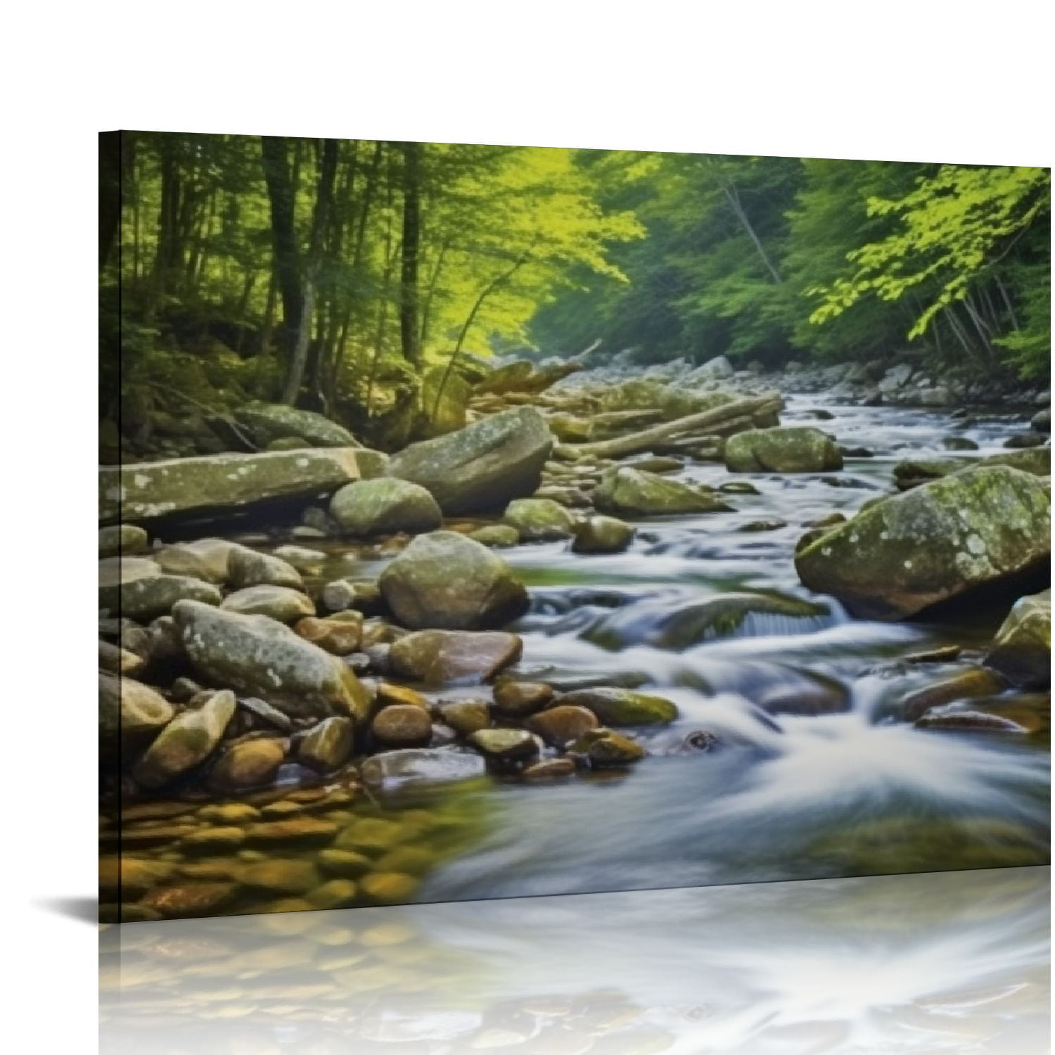 GOSMITH Great Smoky Mountains Stream Appalachian Mountains River Nature Landscape Still Life