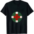 thumbnail image 1 of GOSMITH Green Medical Marijuana Cross Symbol - Cannabis Medicine T-Shirt, 1 of 3