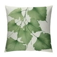 thumbnail image 1 of GOSMITH  Green Plant Throw Pillow Covers Decorative Green Succulent Leaves Square Pillow Cases Farmhouse Spring Green Plants Cushion Covers for Sofa Couch Home Decoration, 1 of 5