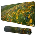 thumbnail image 1 of GOSMITH Green Slopes Keyboard Mat, 31.5 x 11.8 Inch Extended Size, Non-Slip Rubber Base, Water-Resistant Coating 31.5x11.8 in, 1 of 6