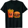 thumbnail image 1 of GOSMITH Hamburger Burger Fast Food French Fries T-Shirt, 1 of 3