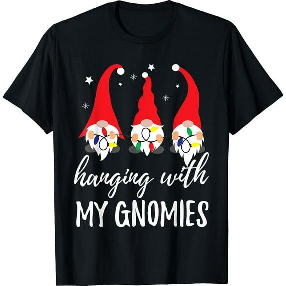 GOSMITH Hanging With My Gnomies T-Shirt 196822-black