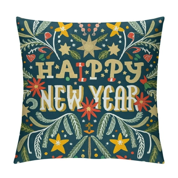 GOSMITH Home Decoration Pillowcase Square Stylish Design Throw Pillow Case Cushion Cover Double Sided Printed