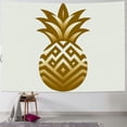 thumbnail image 1 of Leisuo Home Wall Tapestry Art Tropical Pineapple Fruit War Gift Partner POP Art Hanging Tapestry Painting, 1 of 6